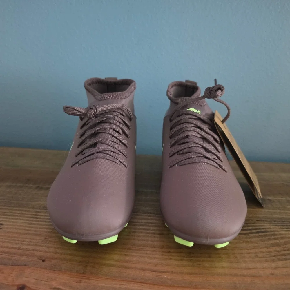 Nike Kids Jr Superfly 10 Club KM Soccer Cleats Plum Eclipse HF6283-200 Size 1Y